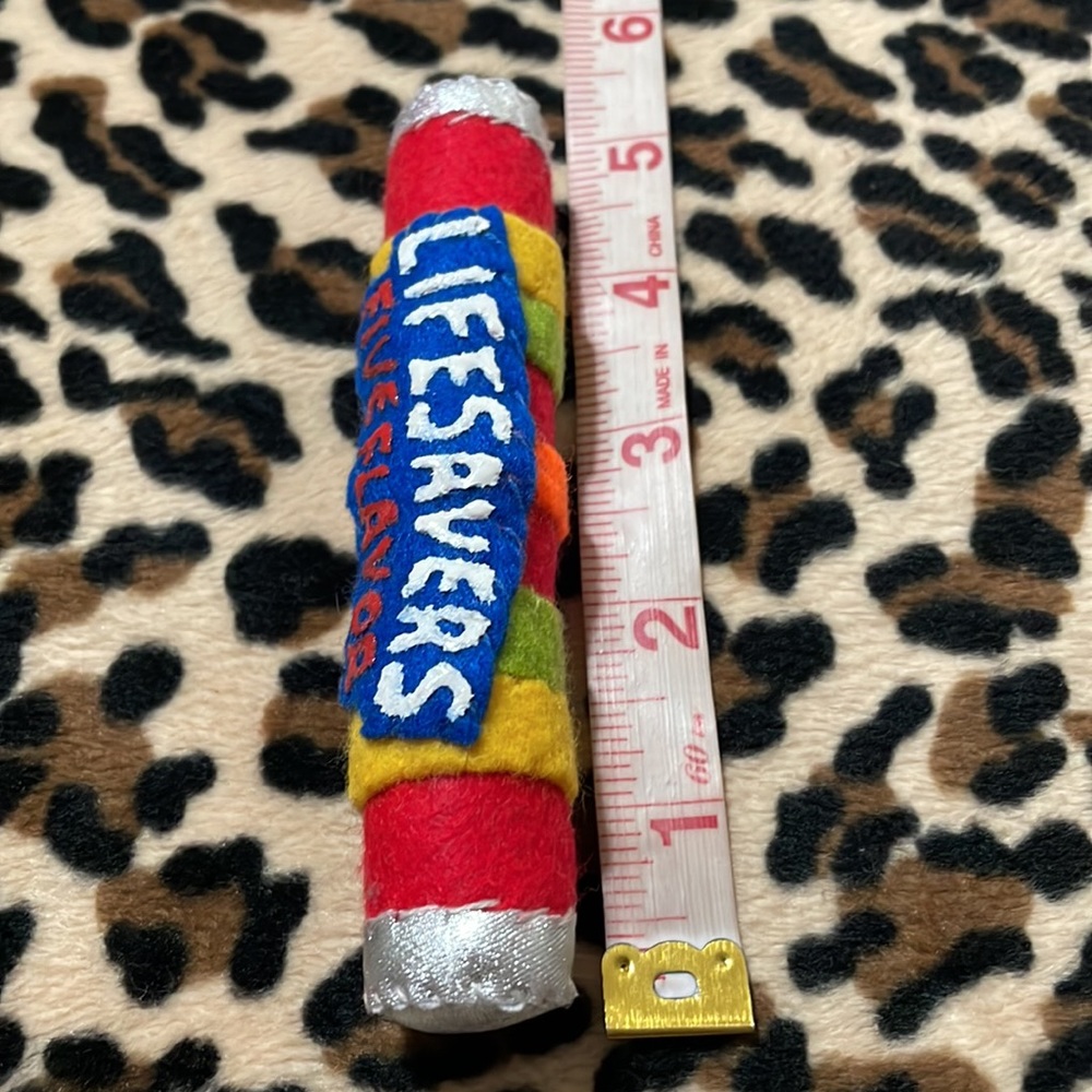 2018 LUCY SPARROW Felt Pop Art Handmade Life Savers Warhol Mart UK Sew Soul DTLA - Picture 4 of 12